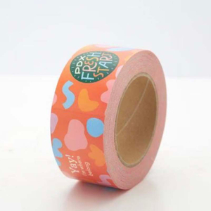 Custom Kraft Paper Tape – 3-Color Printing | Premium Finishes Available
